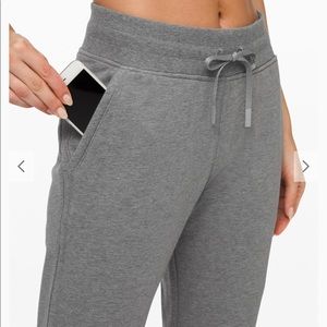 Lululemon warm down jogger